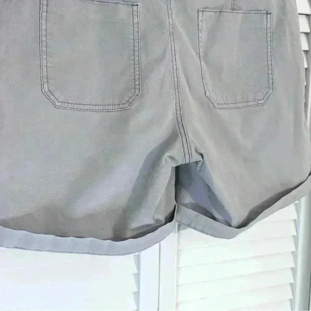 Anthropologie Hei Hei The Wanderer Shorts Cargo Utility | Light Gray | SZ 29 - Picture 7 of 12